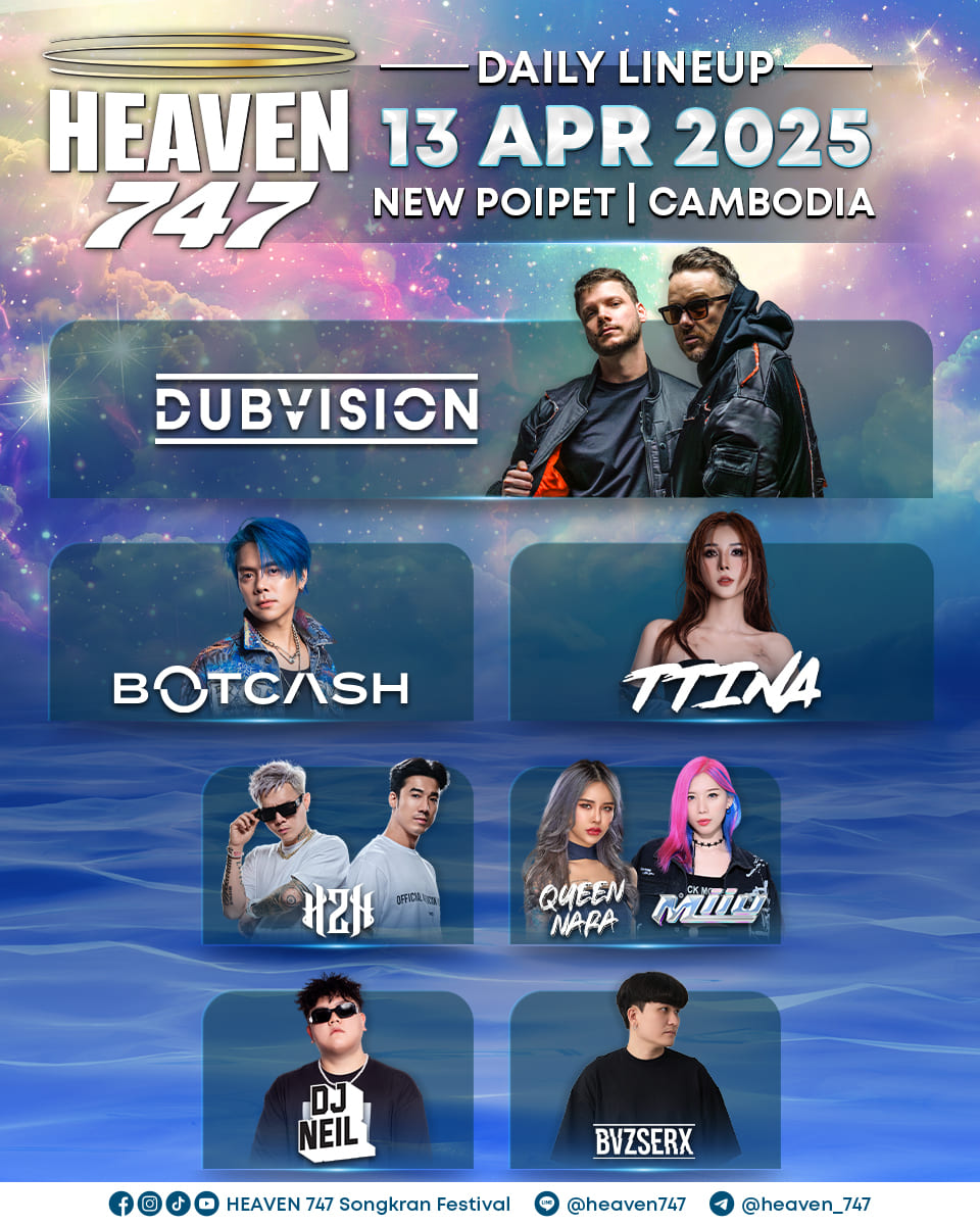 LINE UP !! 13 APRIL 2025